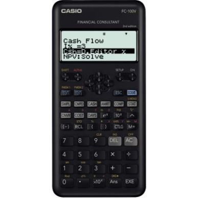 Achetez Machine à calculer financière CASIO FC-100V FC-100V-2-W-ET CASIO pas cher sur Ma Rentrée ..