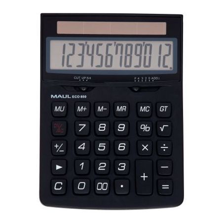 Achetez Calculatrice de bureau MAUL 12 chiffres Green 850 7268890 pas cher sur Ma Rentrée Scolaire