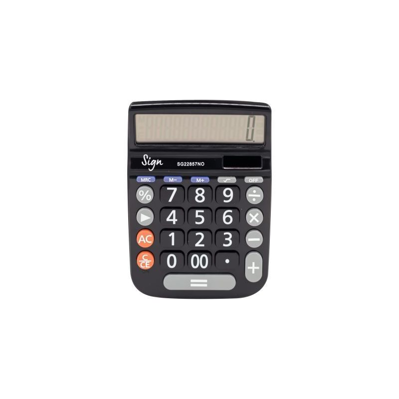 Achetez Machine à calculer de bureau Sign 12 chiffres 22857NO 22857NO SIGN pas cher sur Ma Rentrée..