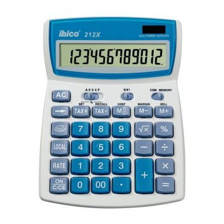 Achetez Machine à calculer professionnelle de bureau Ibico 212X IB410161 IBICO ACCO pas cher sur Ma..