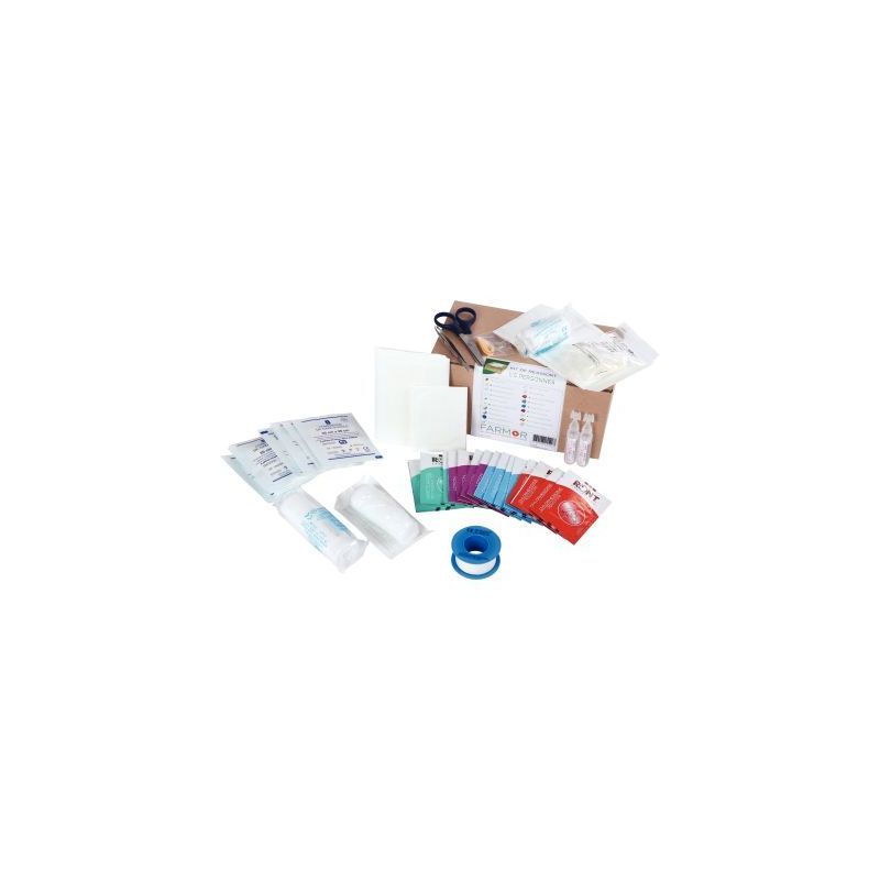 Achetez Kit réassort 4/5 personnes pour armoire à pharmacie KIT 5101 BP FARMOR pas cher sur Ma Ren..