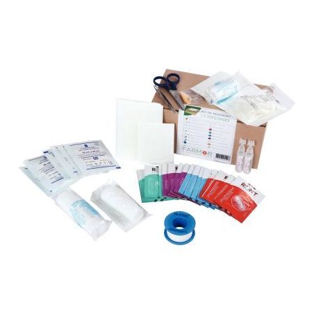 Achetez Kit réassort 4/5 personnes pour armoire à pharmacie KIT 5101 BP FARMOR pas cher sur Ma Ren..