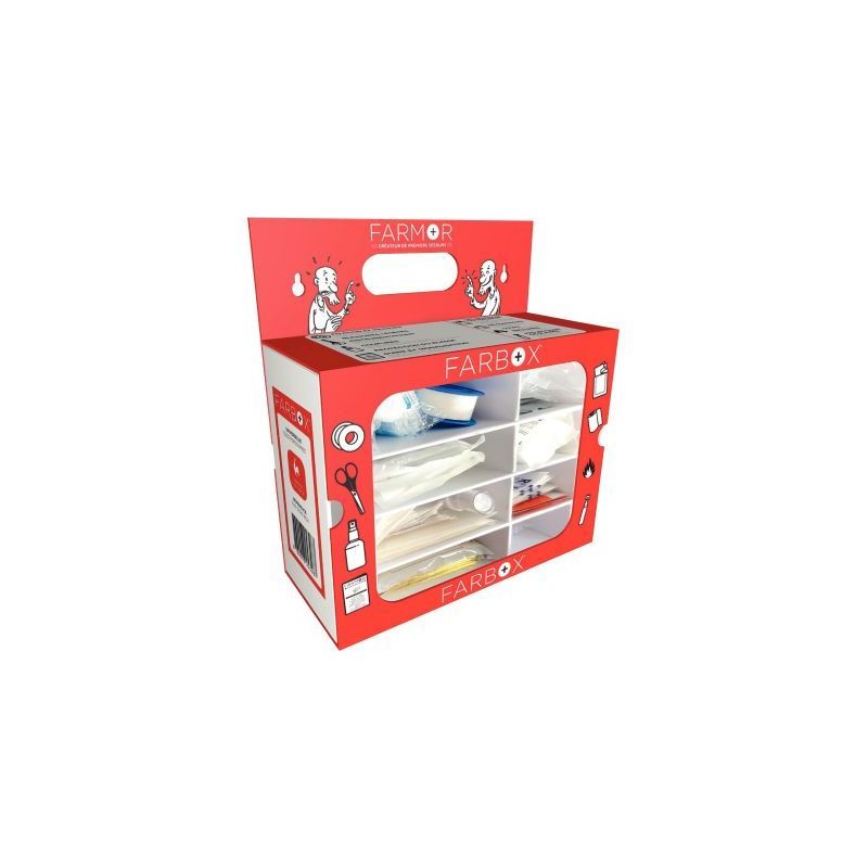 Achetez Ensemble de secours universel 10/20 personnes FAR3520BOX FARMOR pas cher sur Ma Rentrée Sco..