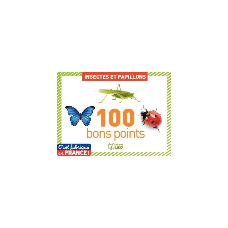 Achetez Boite de 100 images les insectes 03104 EDITIONS LITO pas cher sur Ma Rentrée Scolaire