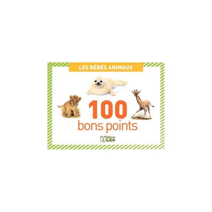 Boite de 100 images Les Bébés animaux 01933 EDITIONS LITO