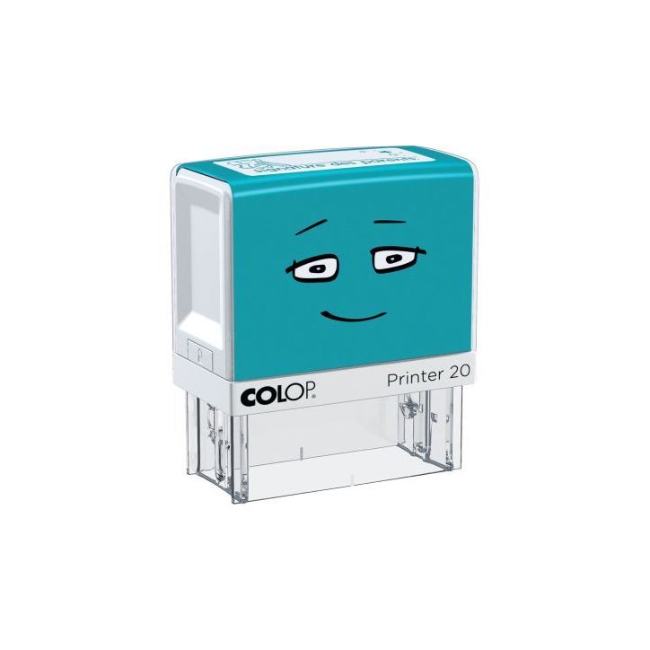 Tampon "Signature des parents" bleu 157372 COLOP