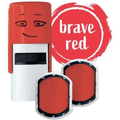 Achetez Blister de 2 cassettes d'encrage rouge 164861 COLOP pas cher sur Ma Rentrée Scolaire