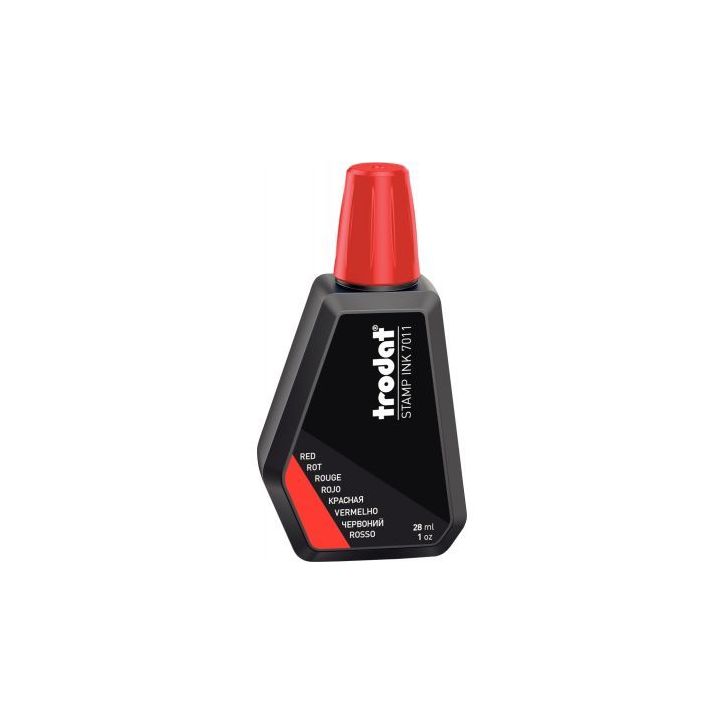 Flacon d'encre tampon  trodat rouge B170113 TRODAT