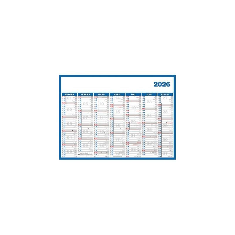 Achetez Calendrier semestriel 7 mois par face 40x55cm souple PAPDIRECT pas cher sur Ma Rentrée Scol.. Achetez Calendrier semestriel 7 mois par face 40x55cm souple PAPDIRECT pas cher sur Ma Rentrée Scol..