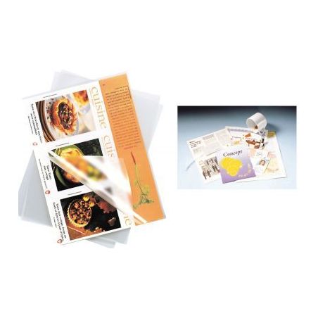 Achetez Boite de 100 pochettes à plastifier format 216x303mm pour document A4 ép 125µ 6003501 BUD..