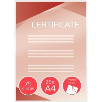 Achetez Paquet de 25 pochettes de plastification GBC Peel'n Stick 3747527 GBC ACCO pas cher sur Ma R..