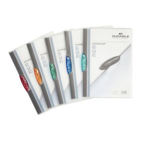 Achetez Paquet de 5 chemises SWINGCLIP COLOR 228400 DURABLE pas cher sur Ma Rentrée Scolaire