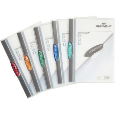 Achetez Paquet de 5 chemises SWINGCLIP COLOR 228400 DURABLE pas cher sur Ma Rentrée Scolaire