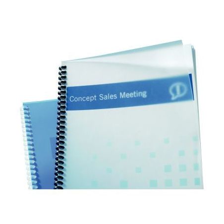 Achetez Paquet de 100 couvertures polypro transparentes 200µ A4 8007882 pas cher sur Ma Rentrée Sc..