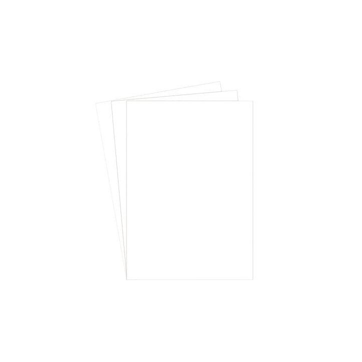 Paquet de 100 couvertures grain cuir Delta 250g A4 blanc 5370104 FELLOWES