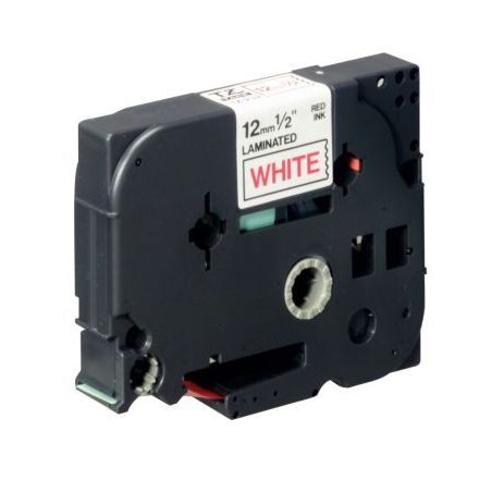 Achetez BROTHER Ruban pour PTOUCH laminé Rouge/Blanc 12mmx8m TZE232 pas cher sur Ma Rentrée Scolai..
