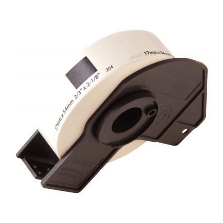 Achetez Rouleau de 400 étiquettes autocollantes blanches multi-usage prédécoupées 17 x 54mm DK11..