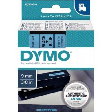 Achetez DYMO Ruban D1 Noir/Bleu 9MMX7M pour 1000/1000+/2000/3500/4500/5000/5507 pas cher sur Ma Rent..