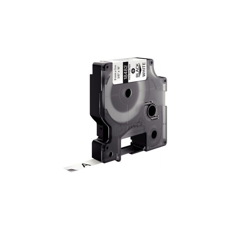 Achetez Recharge DYMO pour titreuse Rhino 9mm x 5,5m noir sur blanc 18482 DYMO pas cher sur Ma Rentr..