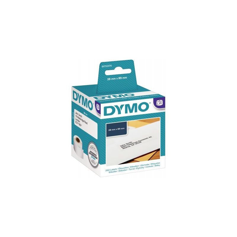 Achetez Boite de 2 rouleaux de 130 étiquettes adresse 28 x 89 mm S0722370 DYMO pas cher sur Ma Rent..