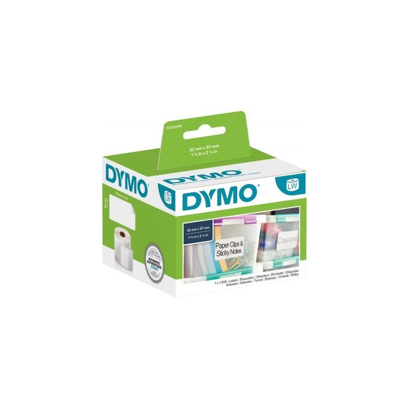 Achetez Pack de 6 rouleaux de 1000 étiquettes adressage 57 x 32 mm 2093094 DYMO pas cher sur Ma Ren.. Achetez Pack de 6 rouleaux de 1000 étiquettes adressage 57 x 32 mm 2093094 DYMO pas cher sur Ma Ren..
