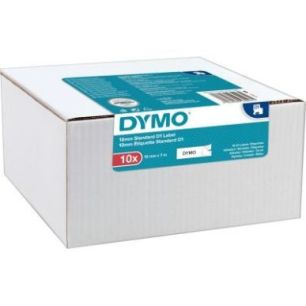 Achetez Pack de 10 recharges Dymo D1  12mm noir sur blanc 2093097 DYMO pas cher sur Ma Rentrée Scol..