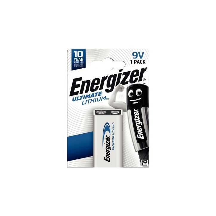 Pile 9V lithium 1 quantité 7638900332872 ENERGIZER