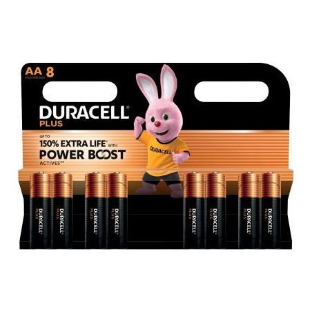 Achetez Blister 8 piles 1.5V PLUS POWERBOOST AA / LR06 / MN1500 5000394176140 DURACELL pas cher sur ..