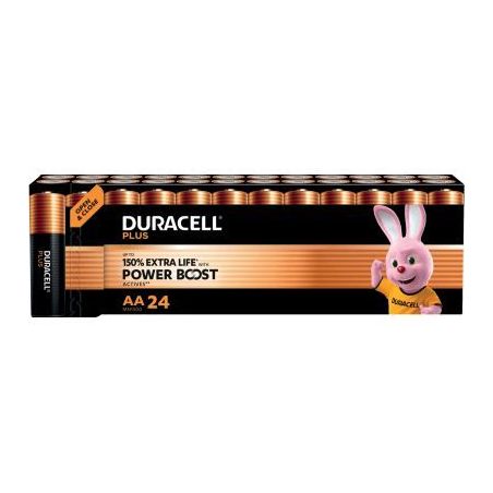 Achetez Boite 24 piles 1.5V PLUS POWERBOOST AA / LR06 / MN1500 5000394178953 DURACELL pas cher sur ..