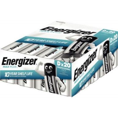 Achetez Blister 20 piles 1,5V Max Plus D 7638900423365 ENERGIZER pas cher sur Ma Rentrée Scolaire