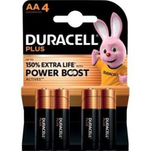 Achetez Blister 4 piles 1.5V PLUS POWERBOOST AA / LR06 / MN1500 5000394176027 DURACELL pas cher sur ..
