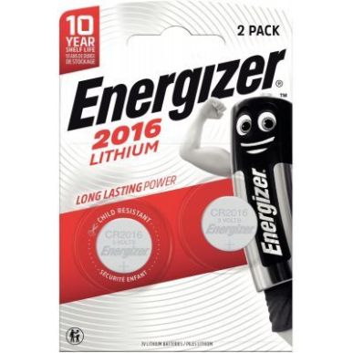 Achetez Blister de 2 pile Lithium 3V CR2016 7638900248340 ENERGIZER pas cher sur Ma Rentrée Scolair..