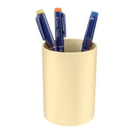 Achetez Pot à crayons First Jaune pâle 1005002451 CEP pas cher sur Ma Rentrée Scolaire