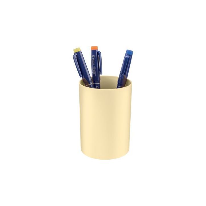 Pot à crayons First Jaune pâle 1005002451 CEP