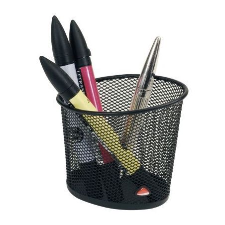 Achetez Pot à crayons en métal Mesh noir MESHCUP N MESH ALBA pas cher sur Ma Rentrée Scolaire