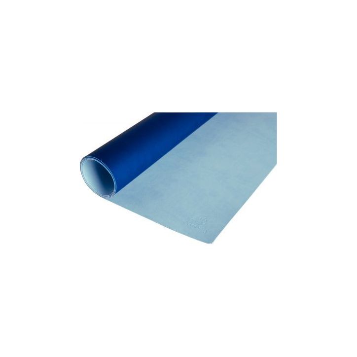 Sous-mains BEEBLUE bi-colore bleu marine et bleu clair 29146E BEEBLUE EXACOMPTA