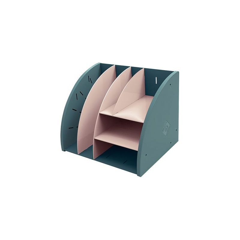 Achetez Organiseur de bureau 6 compartiments bleu pacifique et nude 394606D SKANDI EXACOMPTA pas che..