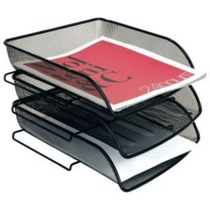 Achetez Corbeille à courrier en métal Mesh noir MESHFRA N MESH ALBA pas cher sur Ma Rentrée Scola..