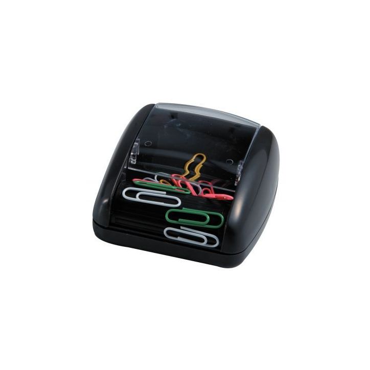 Distributeur magnétique de trombonnes noir 8046621 PAVO