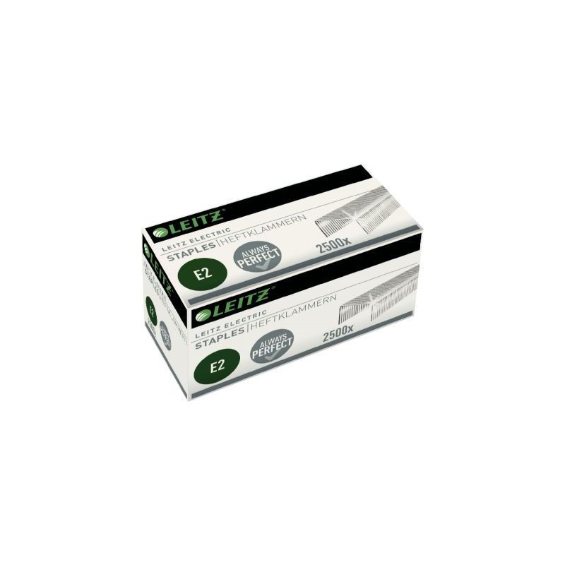Achetez Paquet de 2 500 agrafes Leitz E2 pour agrafeuse électrique 5533 55690000 LEITZ pas cher sur.. Achetez Paquet de 2 500 agrafes Leitz E2 pour agrafeuse électrique 5533 55690000 LEITZ pas cher sur..