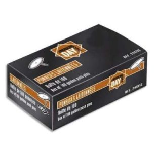 Achetez Boîte de 100 punaises laitonnées  pas cher sur Ma Rentrée Scolaire