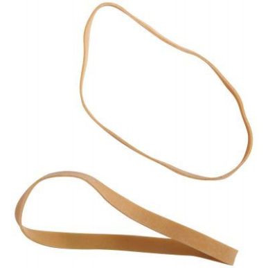 Achetez WONDAY Sac de 1kg d'élastique en caoutchouc blond large 90x6mm pas cher sur Ma Rentrée Sco..