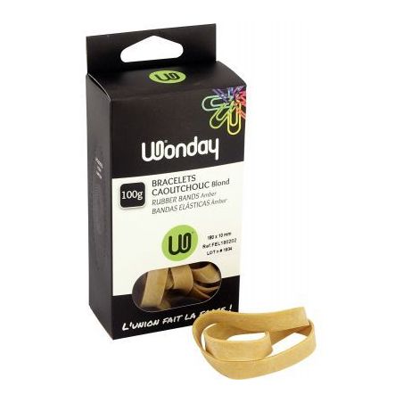 Achetez Boite de 100g de bracelets blond 180x10mm FEL180202 SAFETOOL pas cher sur Ma Rentrée Scolai..