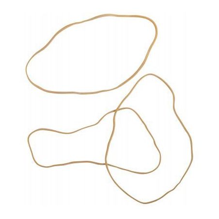 Achetez WONDAY Sac de 1kg d'élastique en caoutchouc blond étroit 150x1,8mm pas cher sur Ma Rentré..