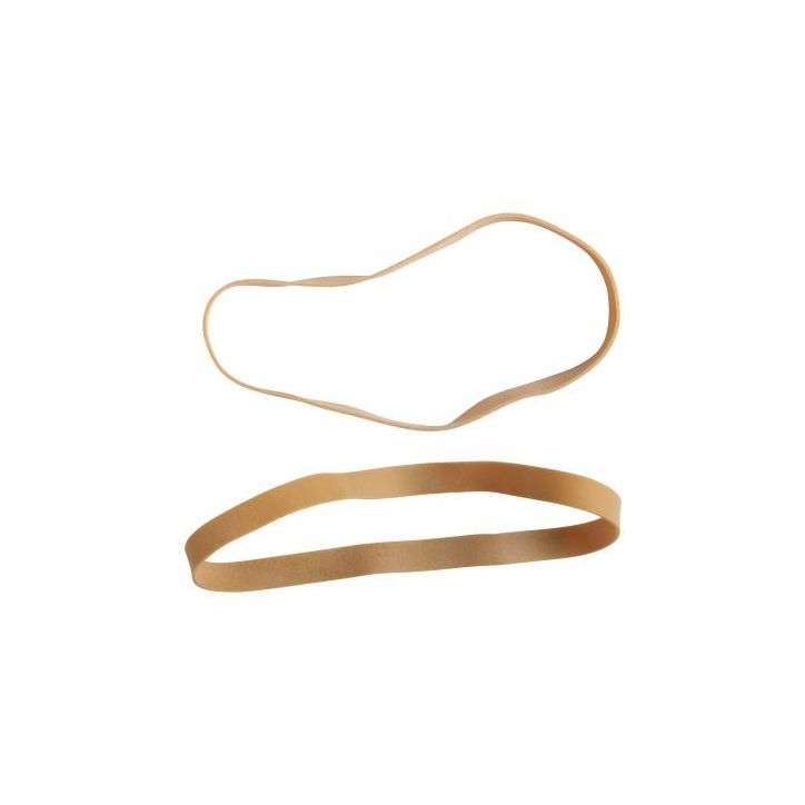 WONDAY Sac de 1kg d'élastique en caoutchouc blond large 150x10mm