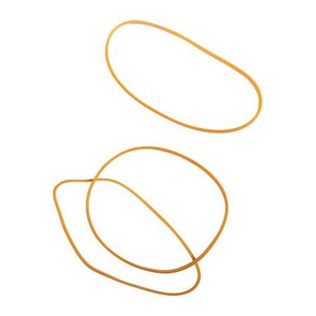 Achetez WONDAY Boîte distributrice de 100g d'élastique en caoutchouc blond étroit 80x1,8mm pas ch..