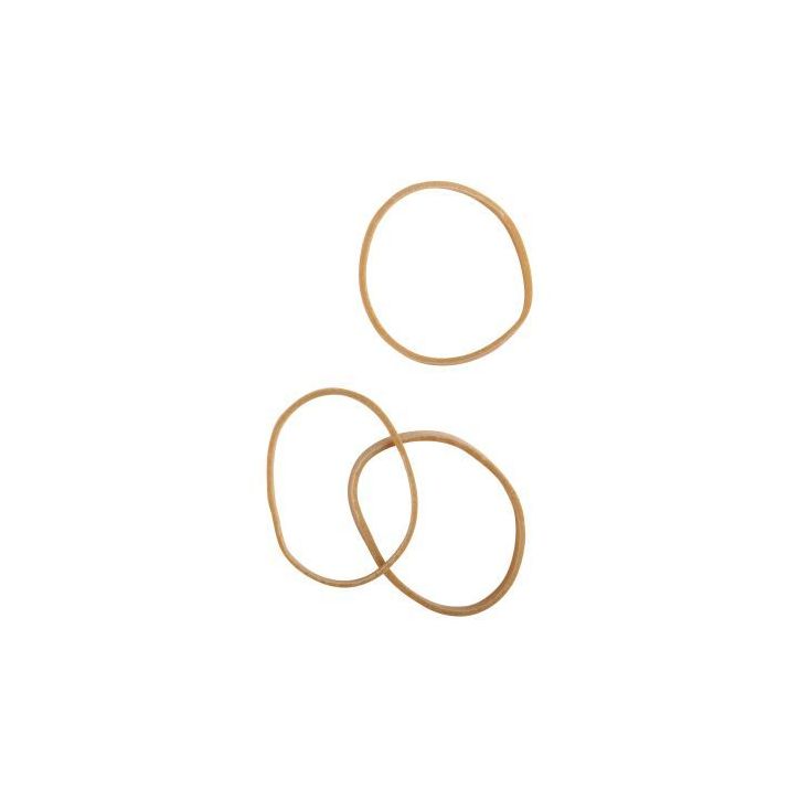 WONDAY Sac de 1kg d'élastique en caoutchouc blond étroit 40x1,8mm