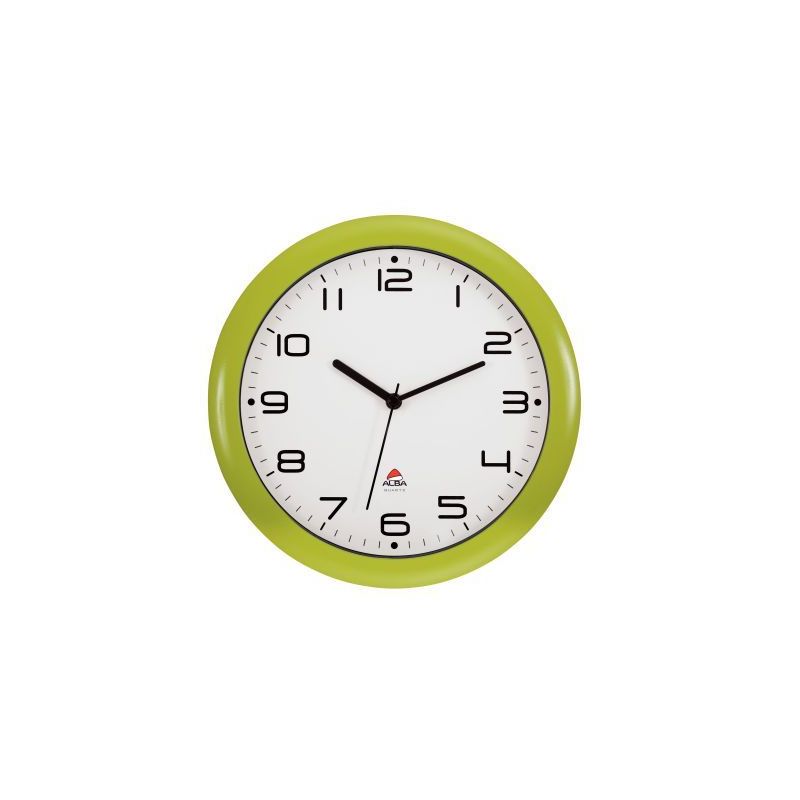 Achetez ALBA Horloge murale Hornew anis en ABS et verre - pile AA non fournie - Diamètre 30 cm, pro.. Achetez ALBA Horloge murale Hornew anis en ABS et verre - pile AA non fournie - Diamètre 30 cm, pro..