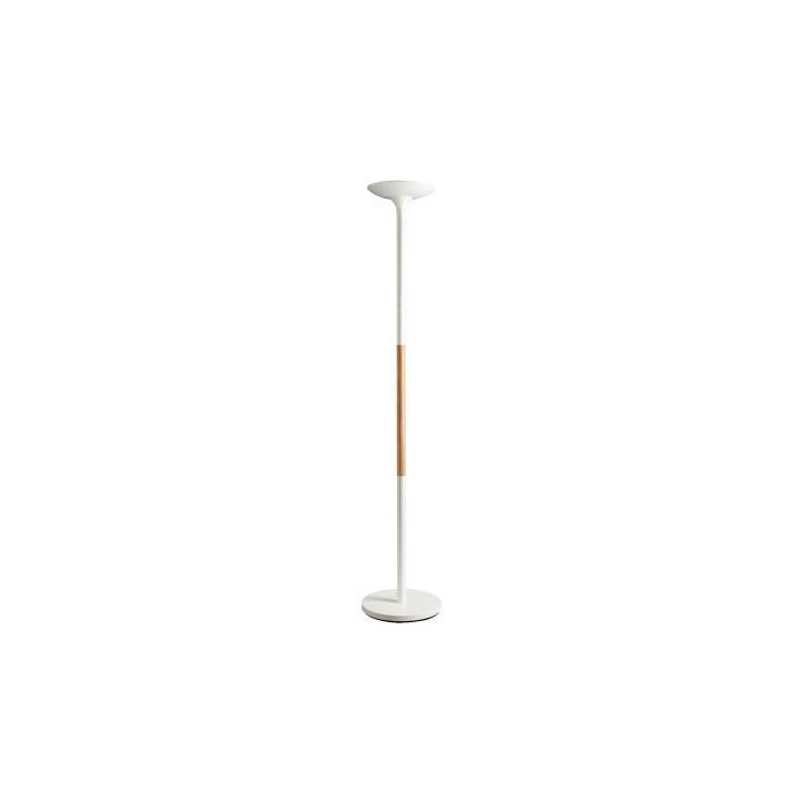 Lampadaire Pryska bois et blanc 400110157 UNILUX