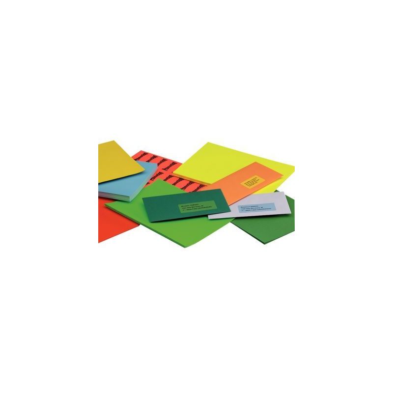 Achetez Boîte de 1400 étiquettes couleur 38.1x99mm bleu 2627 BVA1 pas cher sur Ma Rentrée Scolair..